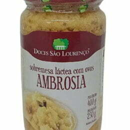 Doce no vidro cremoso Sāo Lourenço : Ambrosia