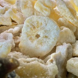 Abacaxi cristalizado