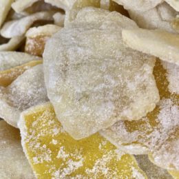 Laranja cristalizada