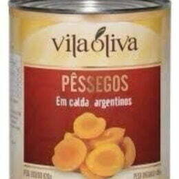 Doce em lata em calda Vila Oliva : Pêssego
