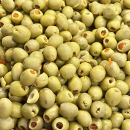 Azeitona verde recheada