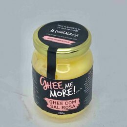 Manteiga ghee Me More sal rosa pequena