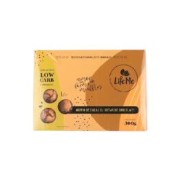 Muffin cacau com gotas de chocolate