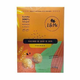 Pãozinho grão de bico frango