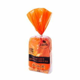 Pão de forma amêndoa com grão de bico