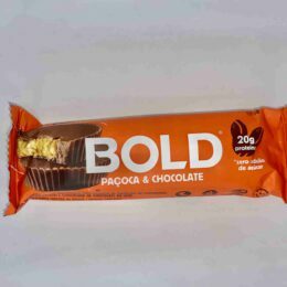 Barra Bold de Proteína Paçoca e Chocolate