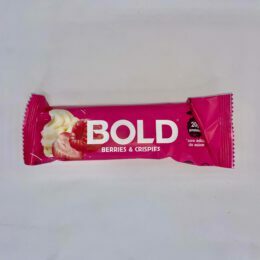 Barra Bold de Proteína Berries e Crispies