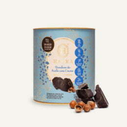 Bombom de chocolate com recheio de Avelā com Cacau