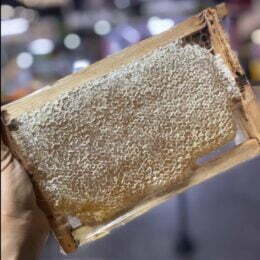 Favo de mel Apisserra placa de madeira menor