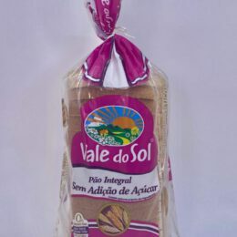 Pão de forma Vale do Sol integral com ingredientes sem adição de açúcar
