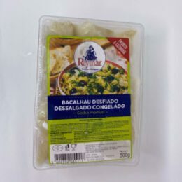 Bacalhau Gadus Mohua desfiado dessalgado