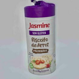Biscoito de arroz grande Jasmine multigrãos
