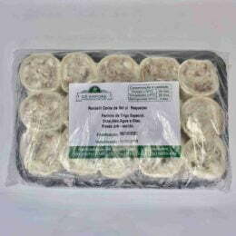 Raviolli Dê Sapore carne de sol, mussarela e requeijão