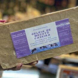 Geléia de mocotó caseira em barra tradicional